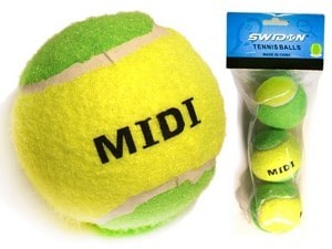 Мяч для большого тенниса 3 шт/уп.  Мод.MIDI-3 
