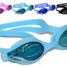 Очки для плавания, оправа силикон, антифог Мод.МС9700