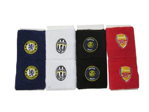 Напульсник  с логотипами клубов: Inter, Juventus, Chelsea, Arsenal, Manchester United
