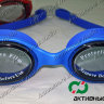 Очки для плавания подростковые. Литая силиконовая оправа. Мод.SG100-AF607