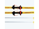 Лыжи детские Школьник-Спорт комплект с палками