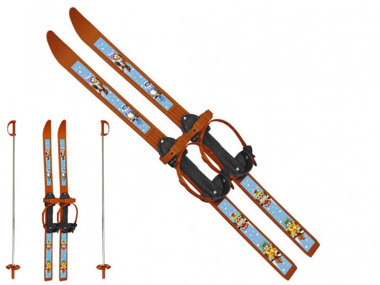 Купить Мини лыжи Вираж-Спорт для детей 5-10 лет Длина лыж