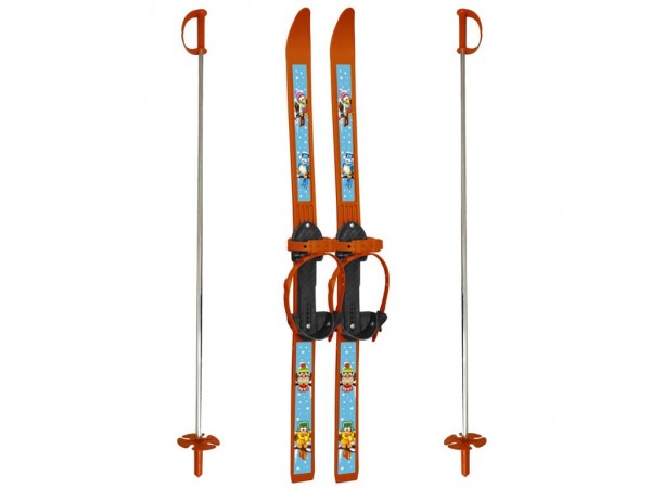 Купить Мини лыжи Вираж-Спорт для детей 5-10 лет Длина лыж 100см