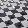 Игра 3в1 магнитная 24*24см,  шашки / шахматы / нарды (3146)