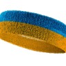 Повязка на голову махровая трикотажная (двухцветная)