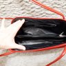 Набор кожаная сумка, кошелек, пояс (Италия) (комиссионный товар Лот 54) 