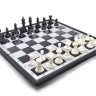 Шахматы шашки нарды - настольная магнитная игра 3в1 с доской (30*30см или 33*33см)