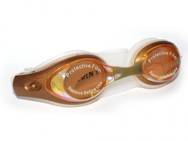 Очки для плавания с диоптриями от -1 до -8 оправа силикон, с защитой от UV-лучей мод.2800