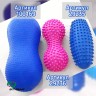 Массажный валик мяч арахис 13*8см 150г (жесткий)