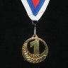 Медаль БРОНЗА, диаметр 5см, длина ленты 44см (мод.5501)