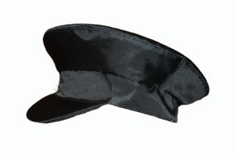 Фуражка черная картуз  (шофер, ряженье, танцы)