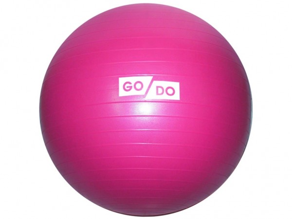 Мяч гимнастический 65см Anti-burst GYM BALL с силиконом. Вес пользователя до 130кг (4 расцветки)