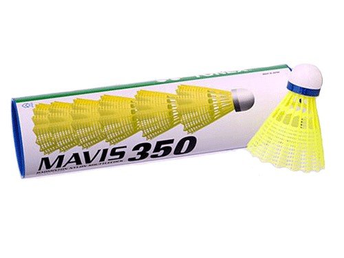 Набор воланов 6шт. пластиковые c пенной головкой, скорость SLOW, зелен. уп. мод.MAVIS-350