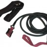 Поясной тренажер акватренер 6м (растягивается до 24м) Long Belt Resistance Bands Safety cord 