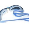 Очки для плавания анатомические, оправа силикон, зеркальные линзы с защитой от UV-лучей, мод.WG51А