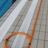 Шест спасательный алюминиевый герметичный для бассейна длина 3 метра