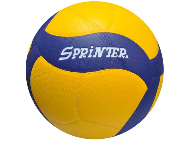 Мяч волейбольный № 5,клееный, синтетческая кожа, бутиловая камера (320г). Мод.VS6006