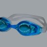 Очки для плавания оправа из силикона, беруши и сменные переносицы в компл. Мод.753-2