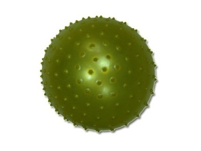Мячик игровой надувной с шипиками 25см Вес 80г