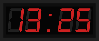 Часы-термометр табло электронное для бассейна Кварц-3-Т-У 510х200х60мм, выс. цифр 130										