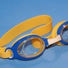 Очки для плавания Leacco Мод.SG1800 (желто-синие) 