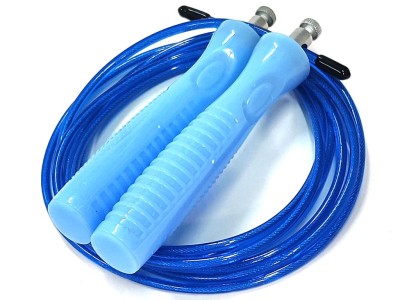 Скакалка 2,80м силиконовая с армированным тросом  