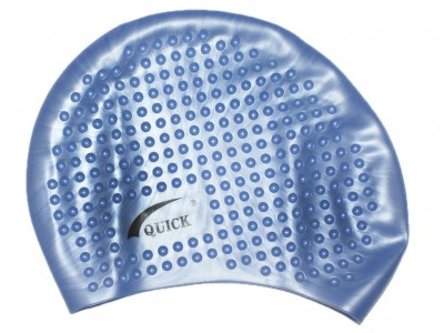Шапочка для плавания силиконовая с пузырьками​