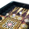 Шахматы шашки нарды - настольная игра 3в1 с доской (34*34см или 39*39см )