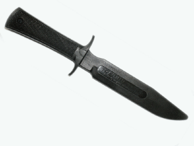 Нож (макет) резиновый тренировочный 30см 100г