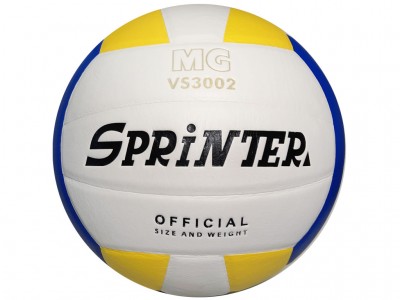 Мяч волейбольный № 5,клееный, синтетческая кожа, бутиловая камера (260-280г). Мод.VS3002 