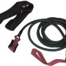 Поясной тренажер акватренер 4м (растягивается до 14метров) Long Belt Resistance Bands Safety cord