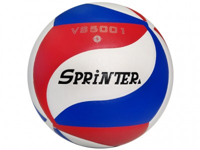 Мяч волейбольный № 5,клееный, синтетческая кожа, бутиловая камера (260-280г). Мод.VS5001