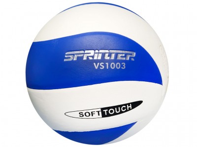 Мяч волейбольный № 5,клееный, синтетческая кожа, бутиловая камера  (260-280г)
