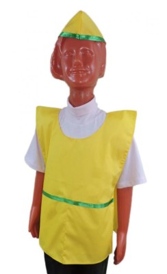 Продавец Игровой комплект из Х/Б ткани (накидка и пилотка) 