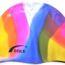 Шапочка для плавания силикон мультицвет (7 цветов) 