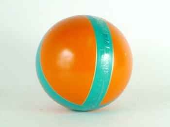 Мяч 200 мм Полоса лакированный