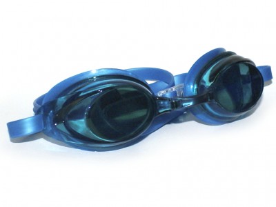 Очки для плавания оправа из силикнона, беруши и 2 сменные переносицы. мод.760 