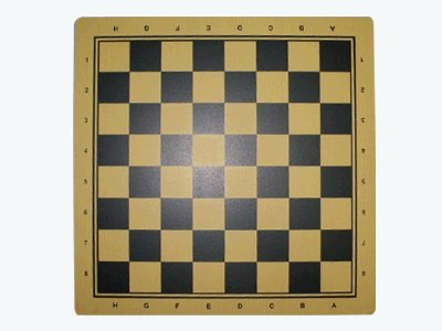 Шахматная доска картонная ламинированная малая 30*30см