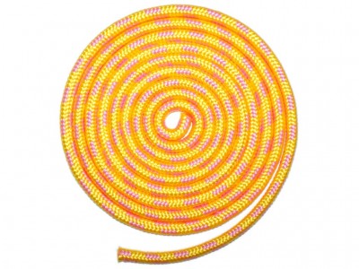Скакалка гимнастическая, цветная ткань. Длина 3 метра (8 цветов) Мод.TS02 