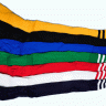Гетры футбольные подростковые разного цвета  (длина по стопе в не растянутом виде 19-20см, высота 45см) мод.9001